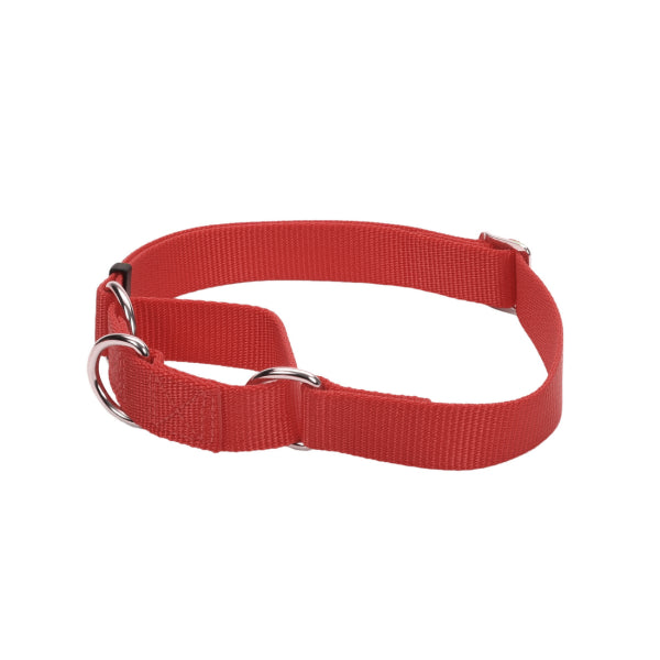 Adjustable Check Training Collar Red Med