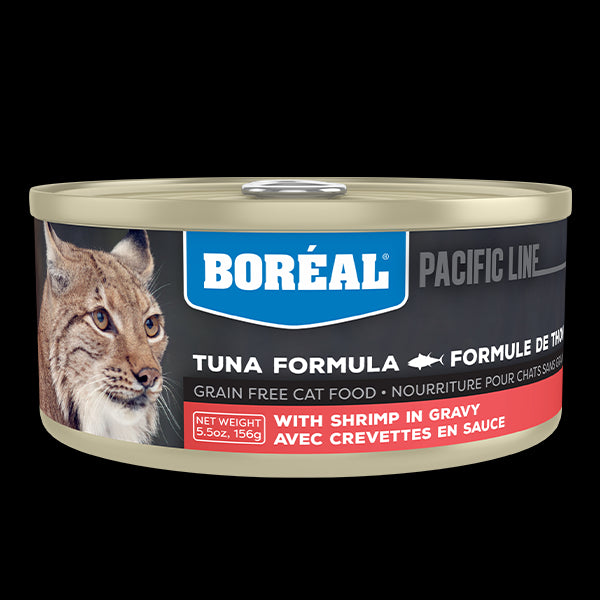 Boreal Cat Red Tuna in Gravy w/ Shrimp 156g
