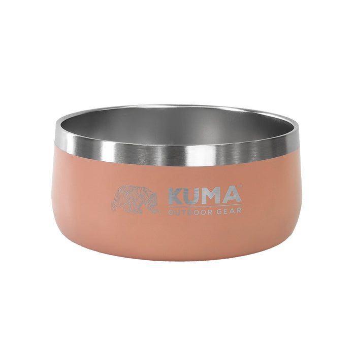 KM Stainless Steel Dog Bowl  Flamingo