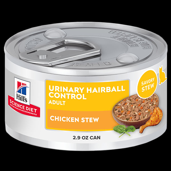 HSD Cat Adult Urnry/Hrbll Veg/Chicken Stew 2.9oz