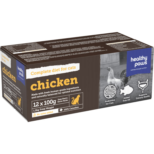 HP Cat Frozen Complete Dinner Chicken 12x100g