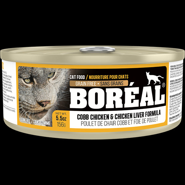 Boreal Cat Chkn/Chkn Liver 156g