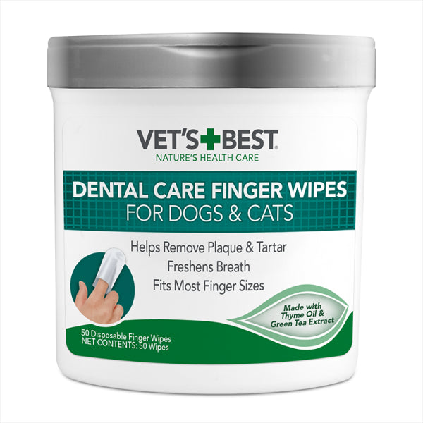 VB Dental Care Finger Wipes 50pk