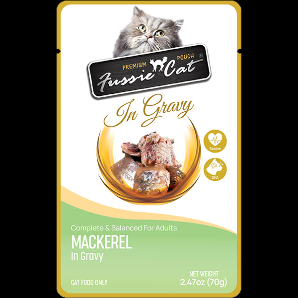 FC Premium Mackerel in Gravy 2.47oz