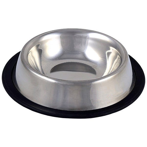 UNL Non-Skid Stainless Steel Cat Dish 8oz