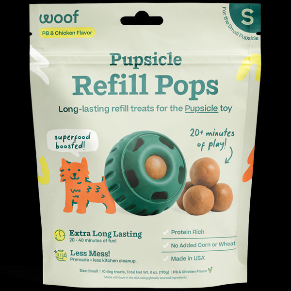 WP Dog Pupsicle Pops Chkn/ P Butter Sml