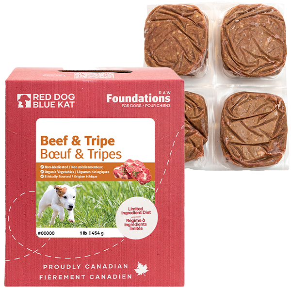 RDBK Dog Foundations Beef & Tripe 4x0.25 lbs