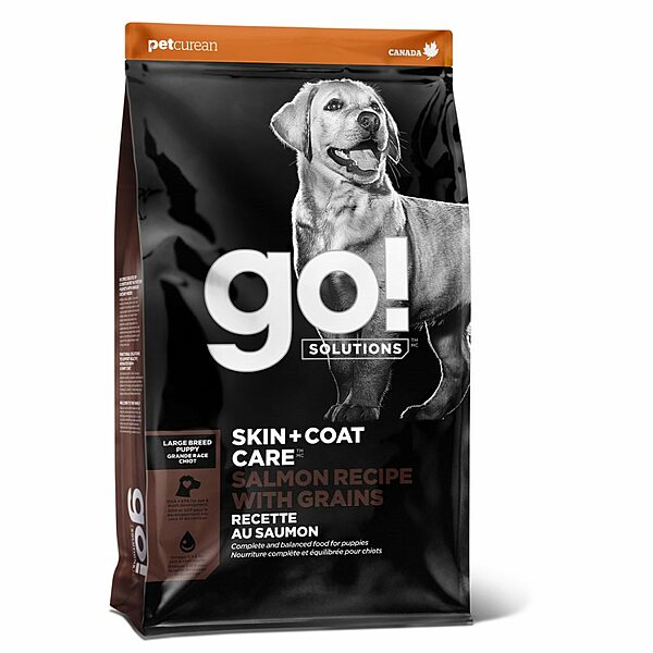 GO! Skin & Coat Lrg Breed Salmon Puppy 25lbs