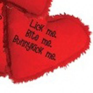 DW Yeowww! Hearrrt Attack "Lick Me/Bite Me/Bunnykick Me" Catnip Toy