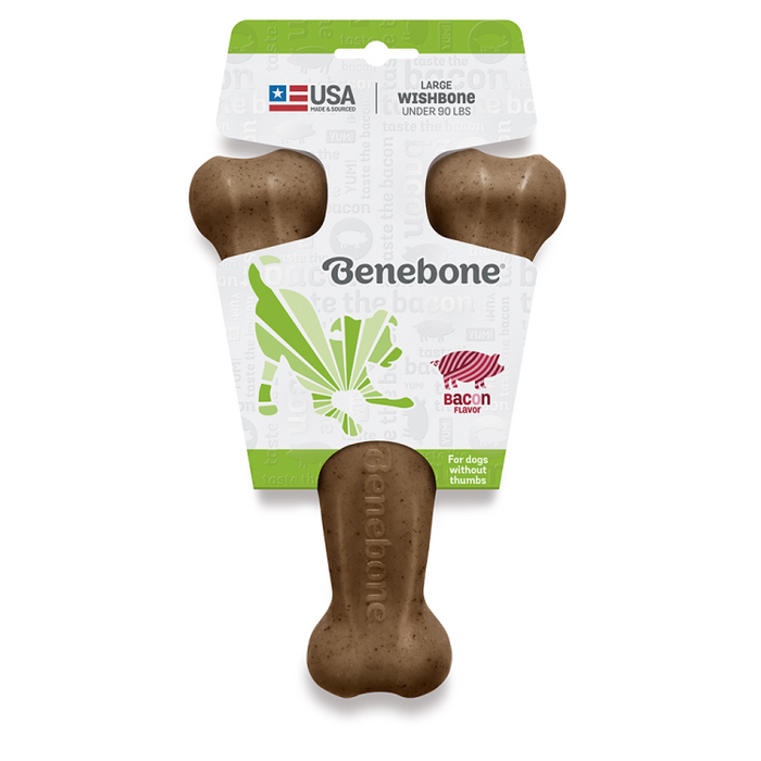 BNB Wishbone Bacon Chew Toy Sml