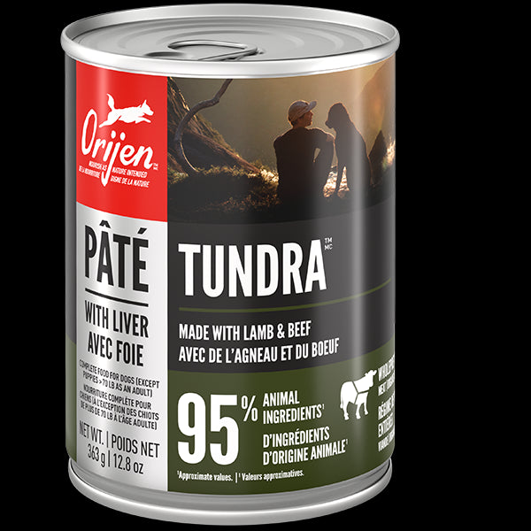 ORJ Dog Tundra Pate w/ Liver 363g
