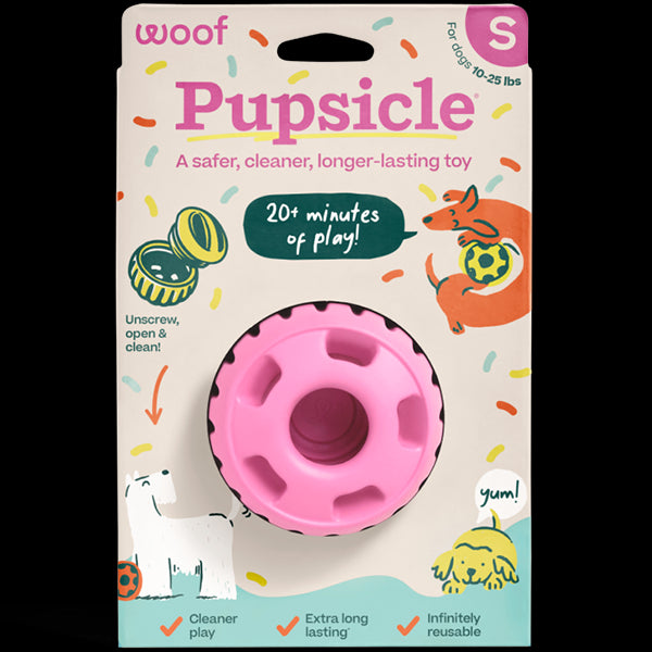 WP Dog Pupsicle Toy Pink Sml