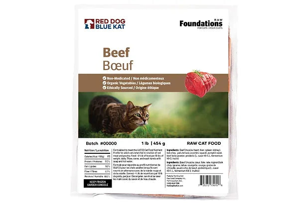 RDBK Cat Foundations Beef 1 lb