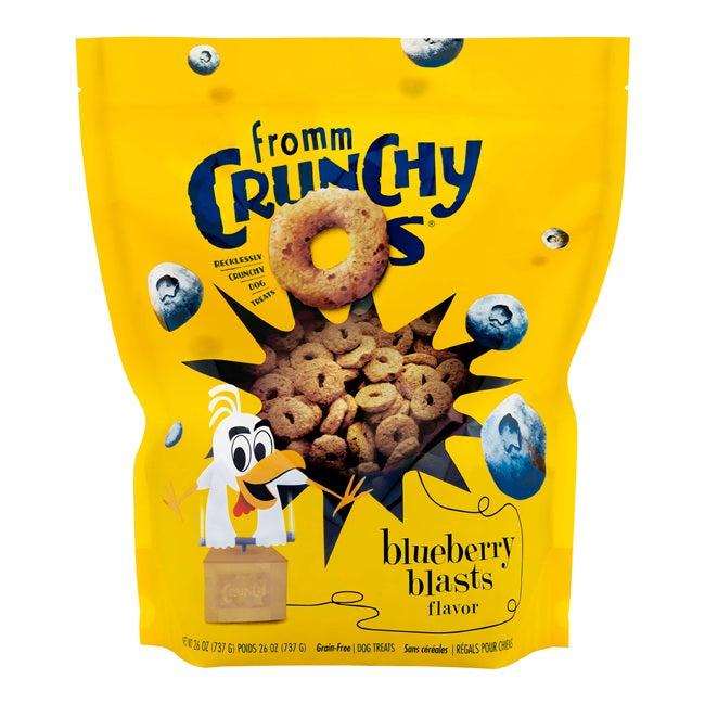 FRM Dog Crunchy Os Blueberry Blasts Treats 26oz