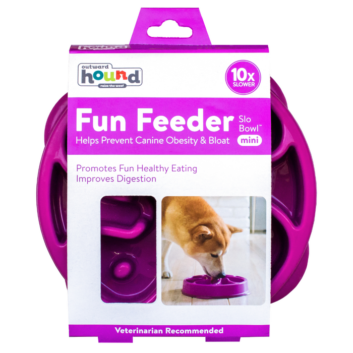 OH Fun Feeder Flower Purple Medium
