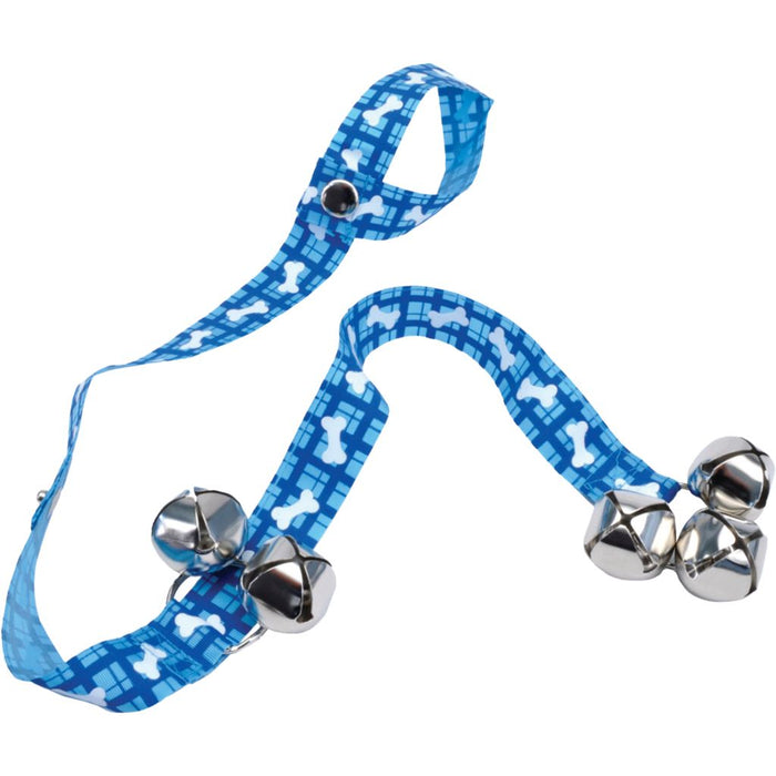 Potty Training Bells Teal & Bones 31"