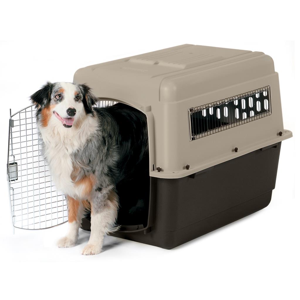 Petmate Vari Kennel Bleached Linen (XLarge) 40 x 27 x 30