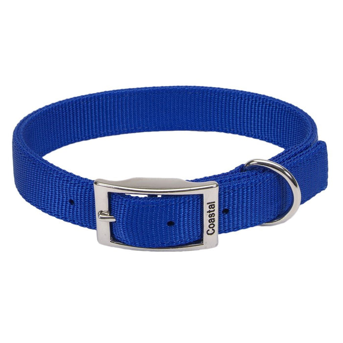 Coastal DoublePly Nylon Collar Blue 22x1"