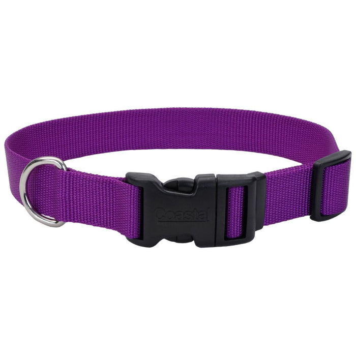 Coastal Tuff Nylon Collar Purple 10-14x5/8"