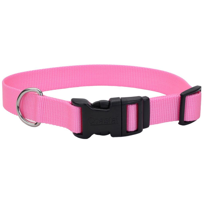 Coastal Tuff Nylon Collar Pink Medium