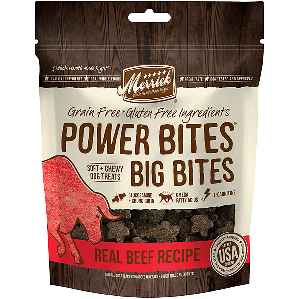 Power Bites Big Bites Real Beef 6oz