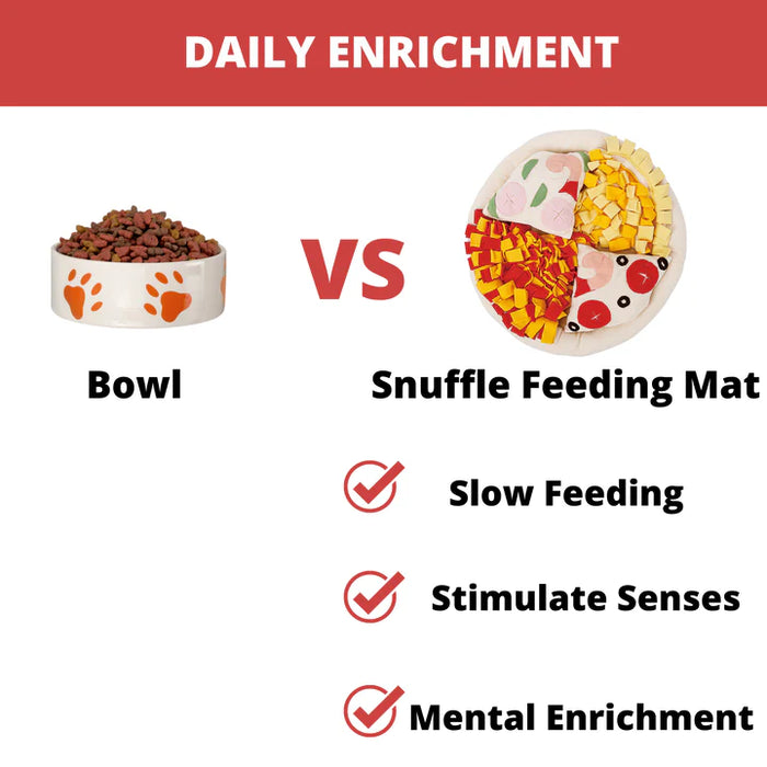 Injoya Snuffle Mat Pizza