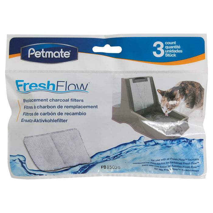 Petmate Fresh Flow Replacement Filter 3pk