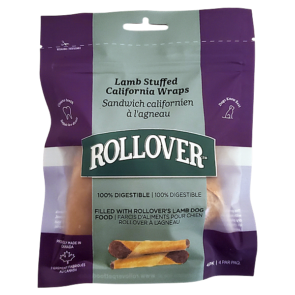 Rollover Lamb Stuffed California Wraps 4pk