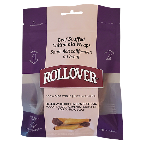 Rollover Beef Stuffed California Wraps 4pk
