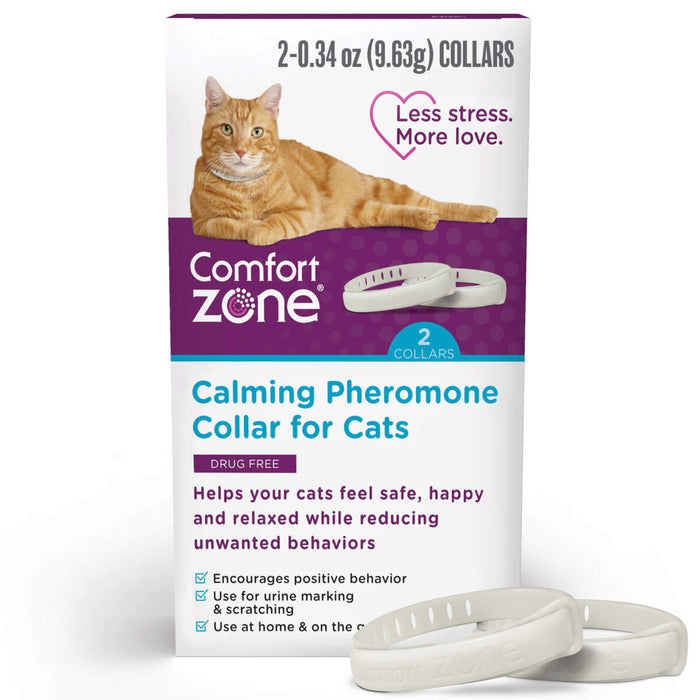 Comfort Zone Cat Calming Collar 2pk