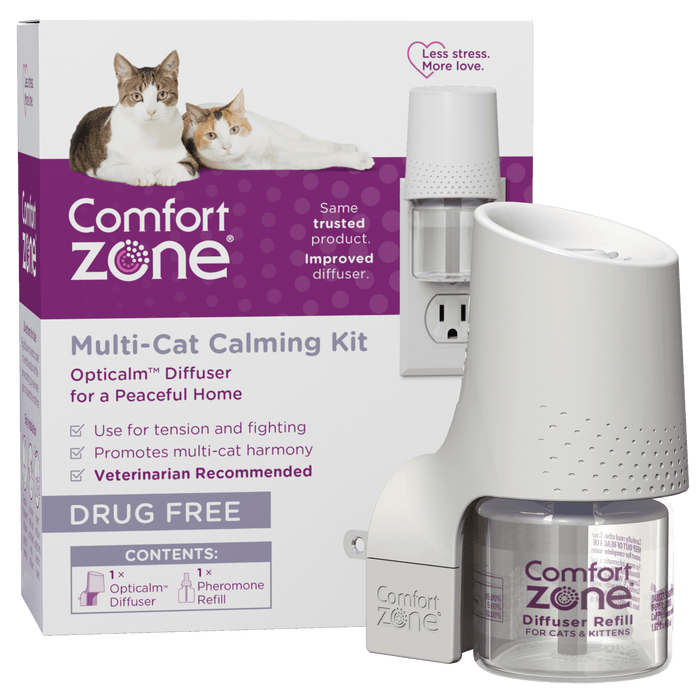 Comfort Zone Multi-Cat & Kitten Diffuser Kit 48ml