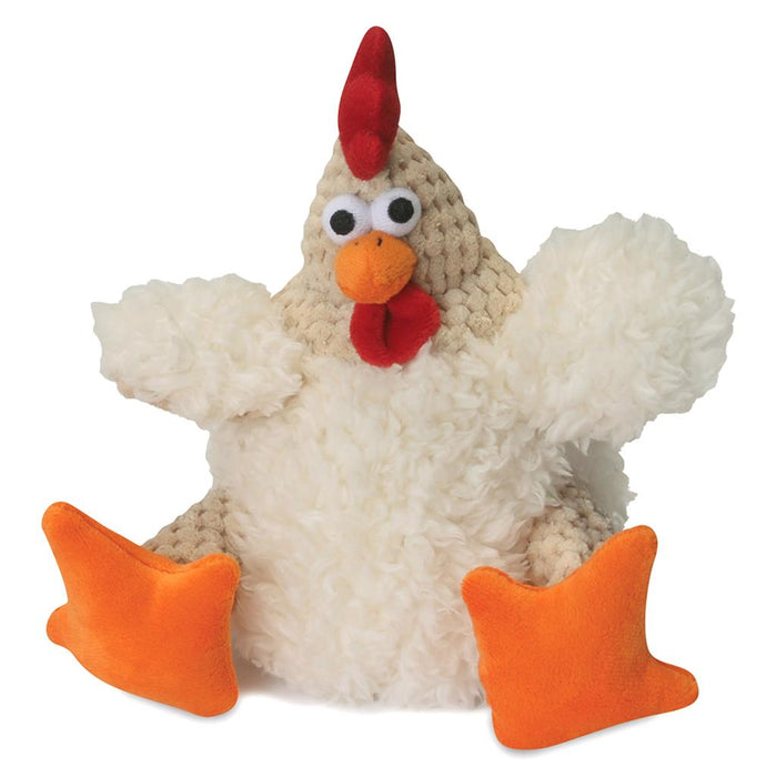 GoDog Checkers Fat Rooster White Small