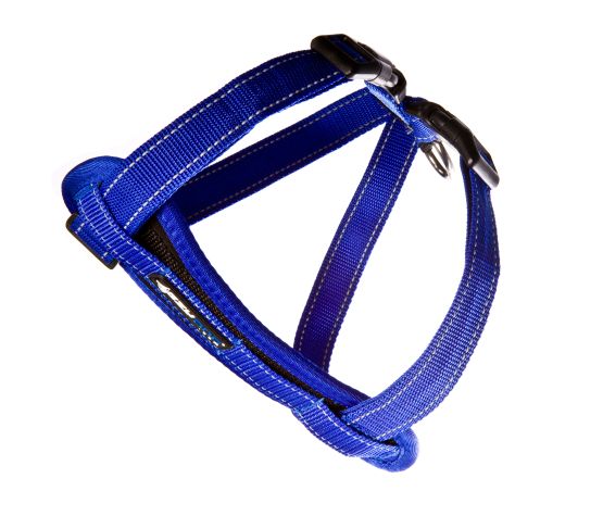 EZ Harness w/Reflective Piping XlLrg Blue