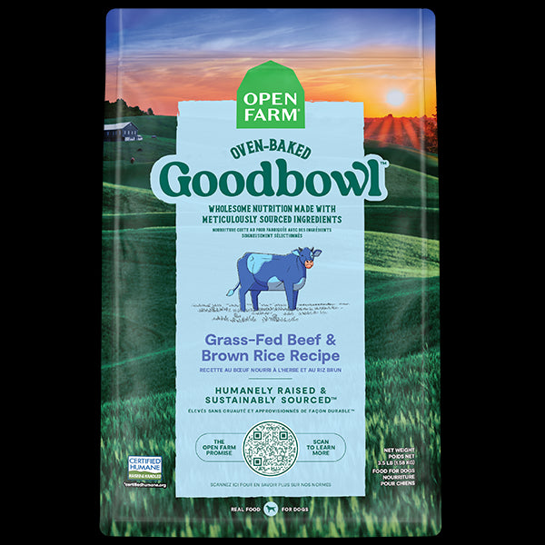 OF Dog GoodBowl Grass-Fed Beef & Brown Rice 3.5 lb