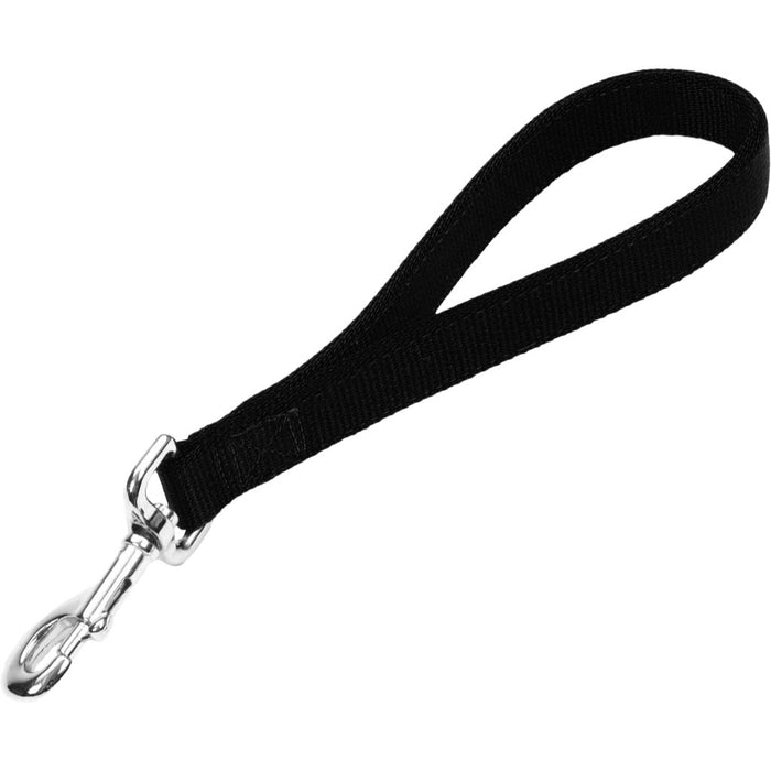Double Nylon Traffic Lead Black