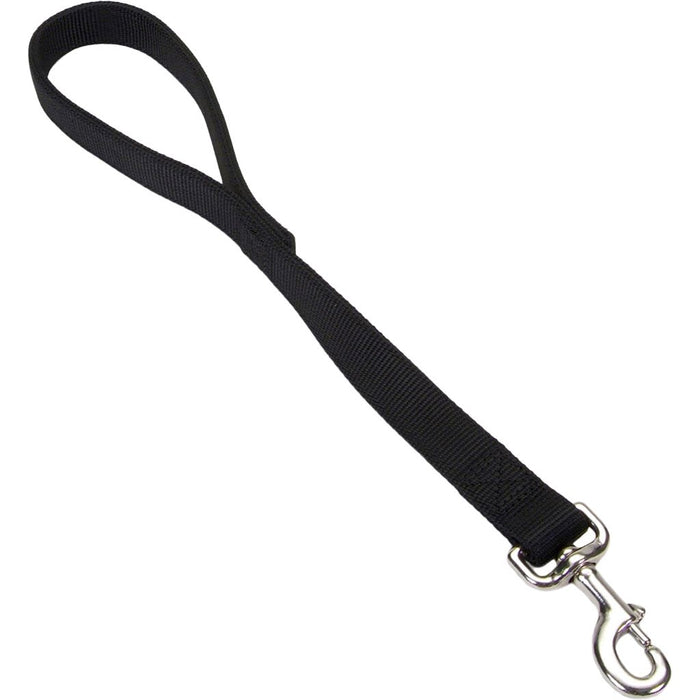 Double Nylon Traffic Lead Black