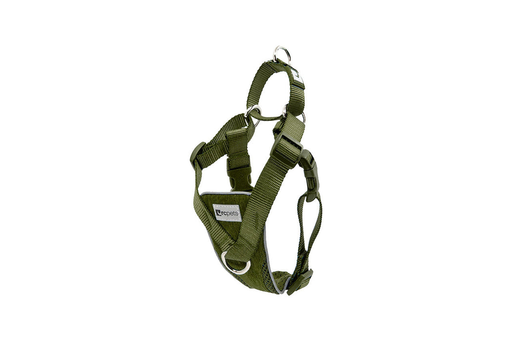 Tempo No Pull Harness Large Heather Olive