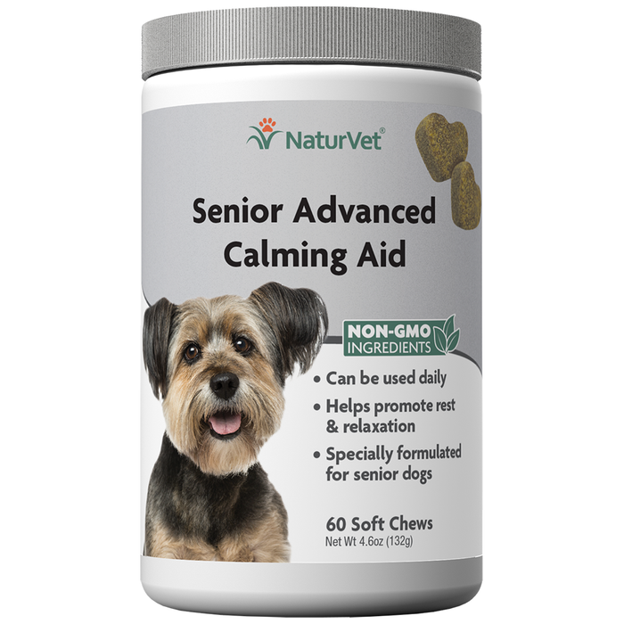 NaturVet Senior Advanced Calming Aid Soft Chew 60 ct