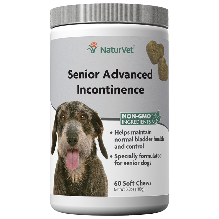 NaturVet Senior Advanced Incontinence Soft Chew 60 ct