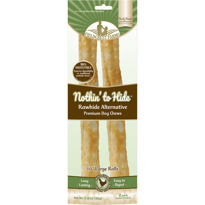 Nothin' to Hide Roll, Chicken, Large 10" 2pk