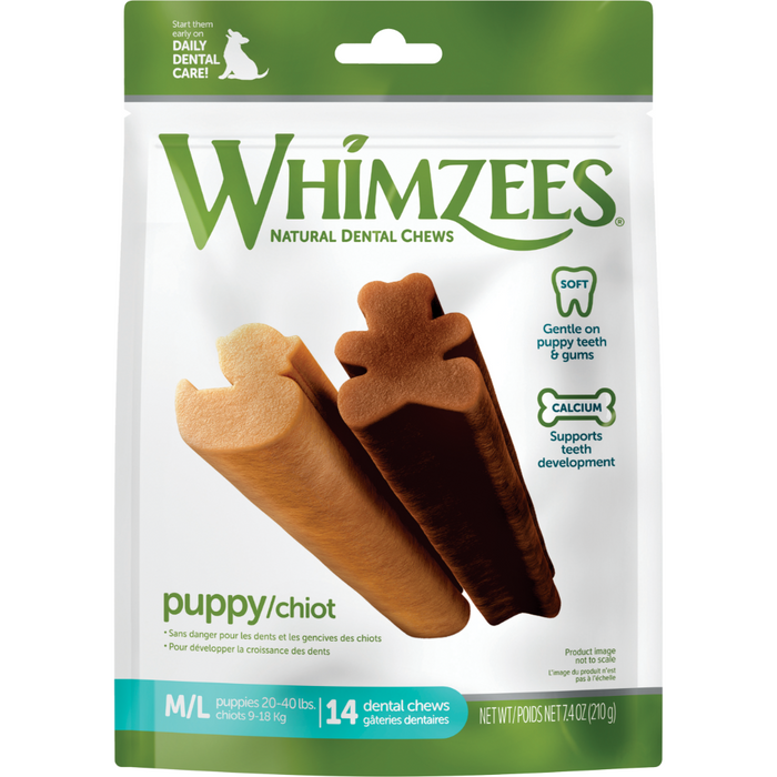 WMZS Puppy Stix M/L Breeds 14pk