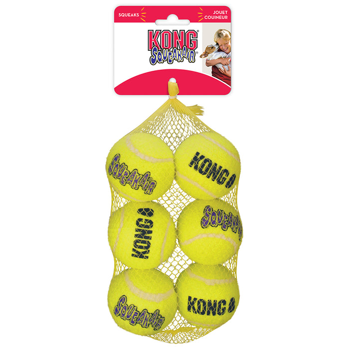 Kong  SqueakAir Tennis Balls Medium 6pk