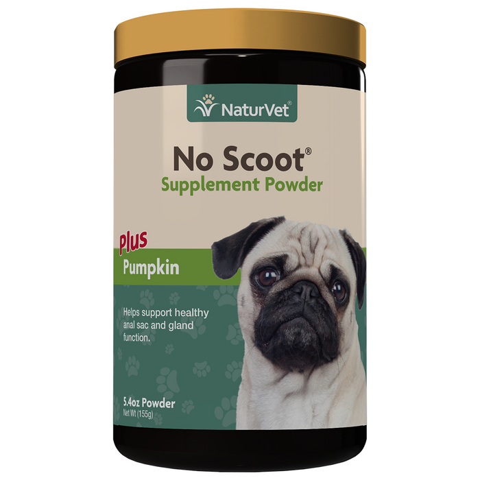 NaturVet No Scoot Supplement Powder 30 day