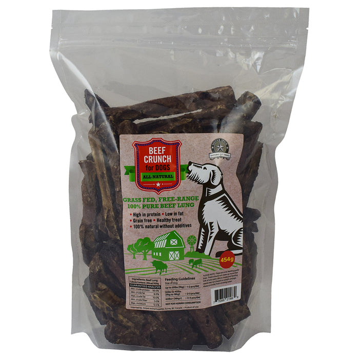 Silver Spur Natural Beef Lung Crunch 454gm