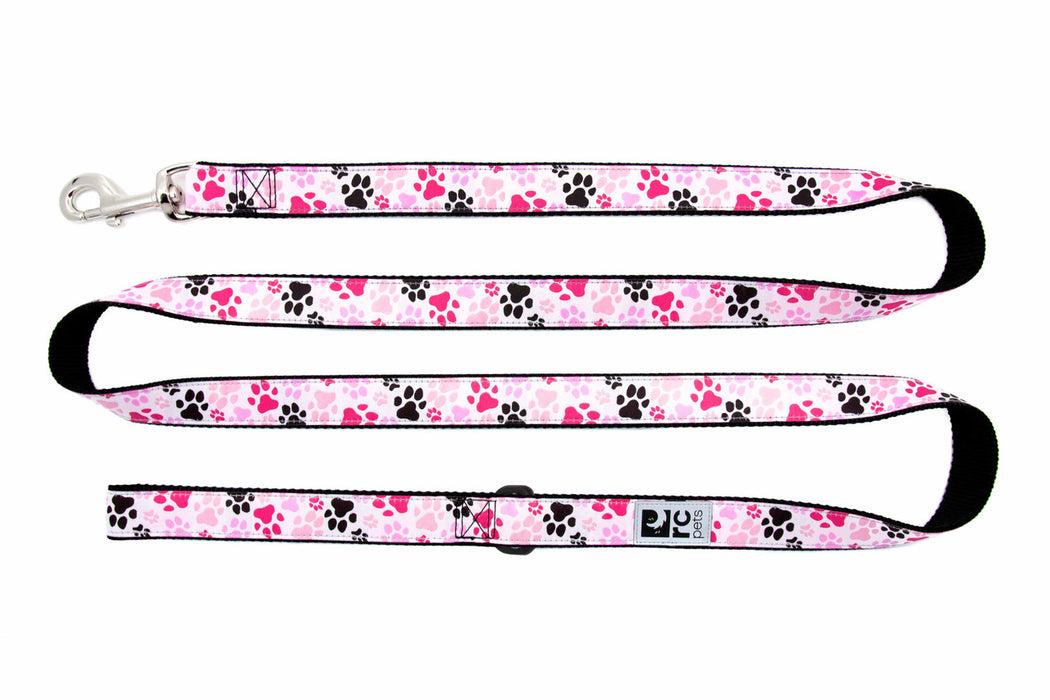 RC Leash 1"x6' Pitter Patter Pink