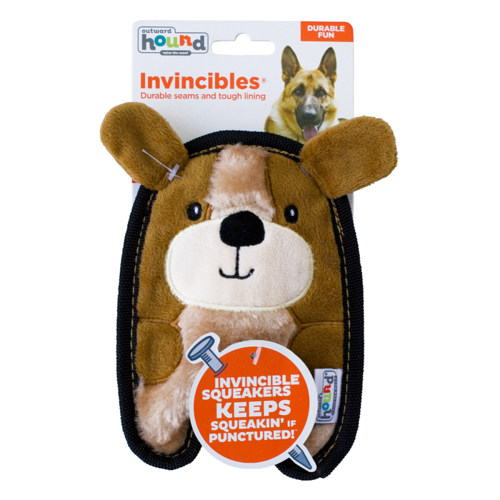 Invincibles Puppy Brown Xsmall 8"