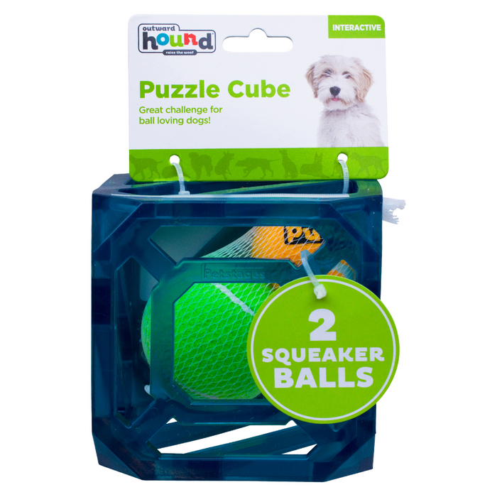 Cagey Cube Blue 6.75" Puzzle