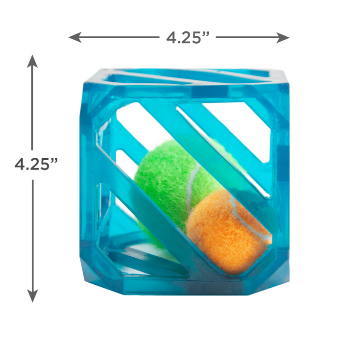 Cagey Cube Blue 6.75" Puzzle