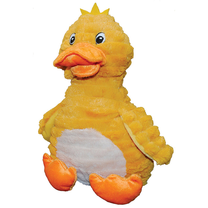 Quackers The Duck 15" Squeaks, Grunts & Crunches