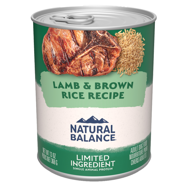 NB  LID Lamb & Brown Rice 13oz